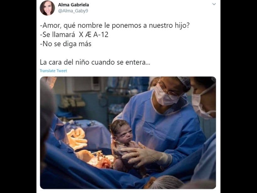 X Æ A-12 es el primer hijo de la relación entre Grimes y Elon Musk, sin embargo no es el primer descendiente que el cofundador de compañías como PayPal, Tesla Motors o SpaceX, tiene.
<br>