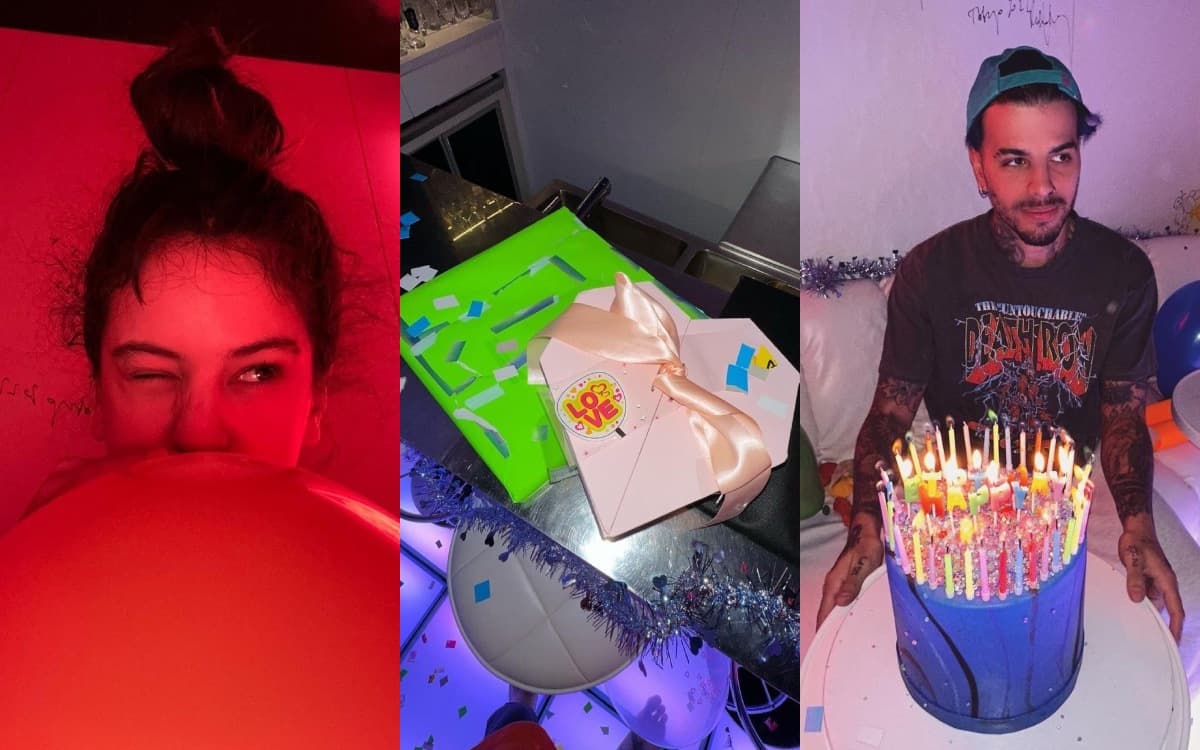 Rosalía le preparó una fiesta de cumpleaños sorpresa a Rauw Alejandro
