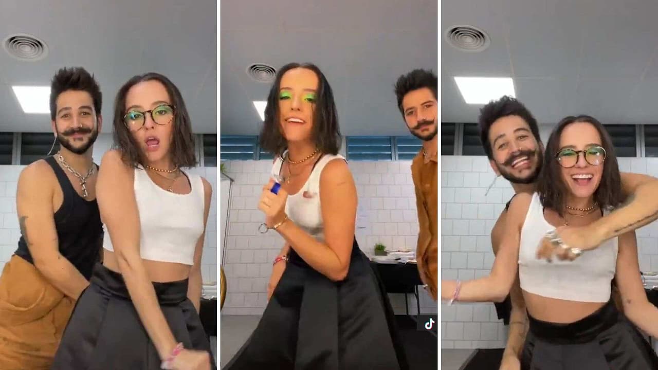 Evaluna y Camilo se avientan bailecito en TikTok y enamoran con reto de ‘KESI REMIX’