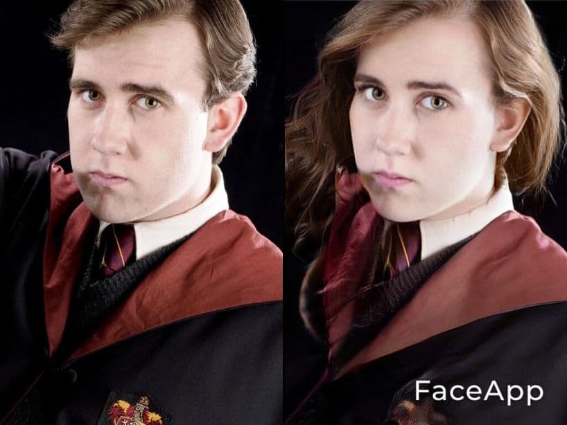 Neville Longbottom tendría el caballo lacio en esta app.