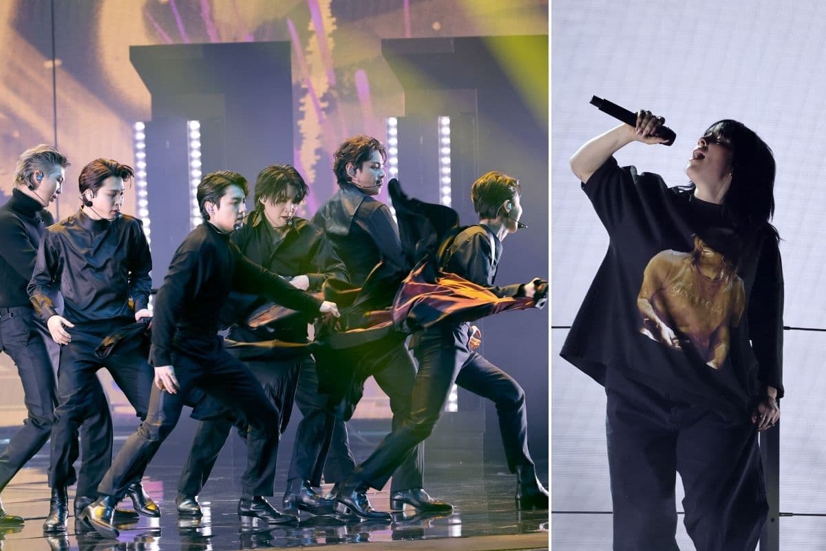 BTS y Billie Eilish se llevaron la noche en los Grammy con sus shows