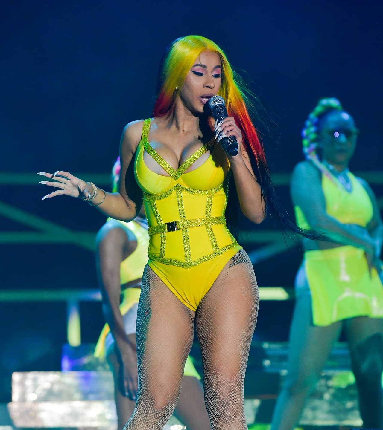 MIAMI GARDENS, FL - FEBRUARY 01: Cardi B performs at Vewtopia Music Festival 2020 - Day 2 at Miami Gardens Park on February 1, 2020 in Miami Gardens, Florida.(Photo by Prince Williams/Wireimage)