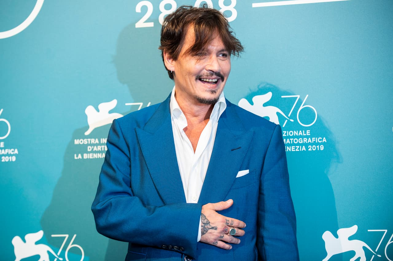 Actor Johnny Depp poses for photographers at the photo call for the film 'Waiting for the Barbarians' at the 76th edition of the Venice Film Festival in Venice, Italy, Friday, Sept. 6, 2019. (Photo by Arthur Mola/Invision/AP)