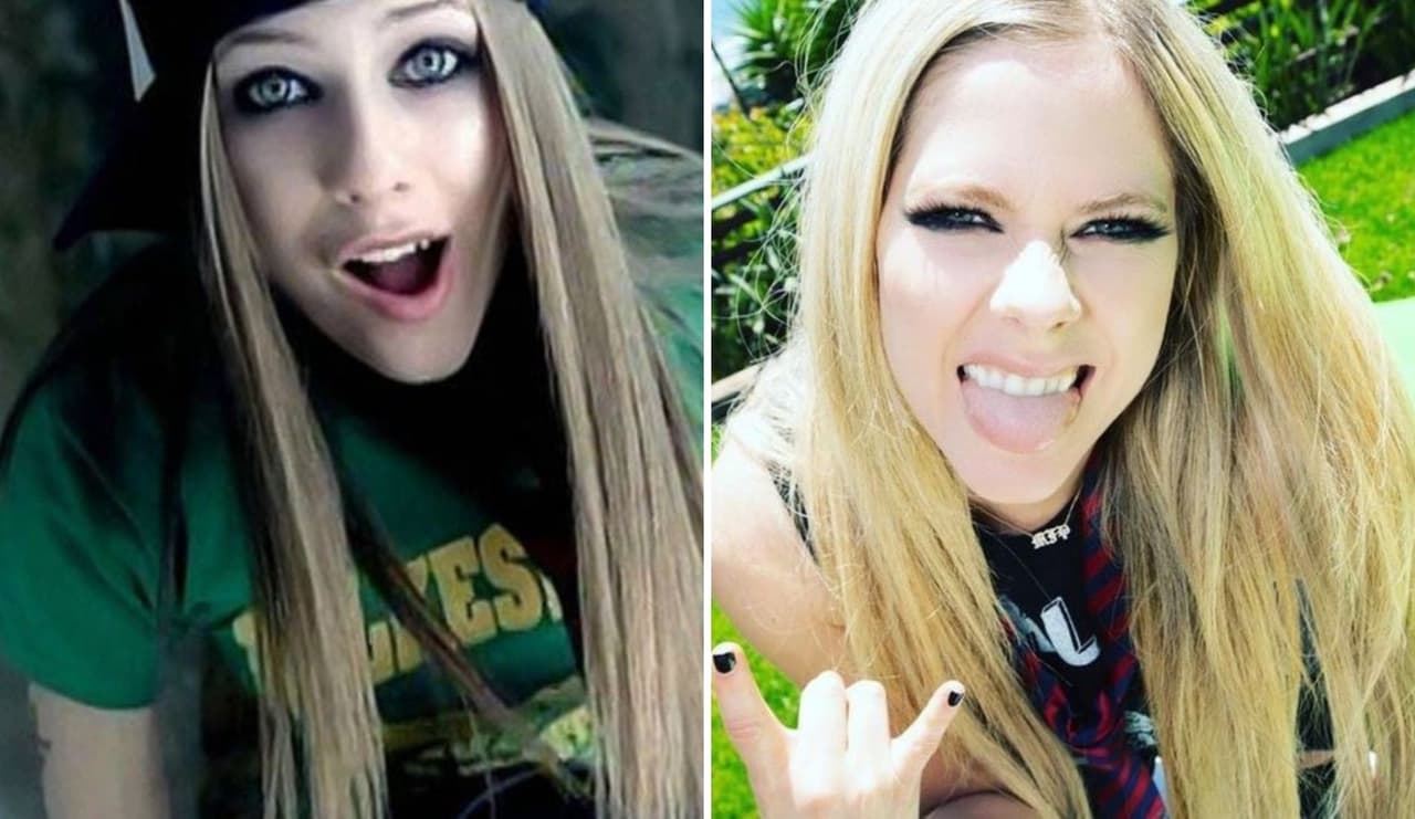 Avril Lavigne apareció luciendo súper joven en TikTok
