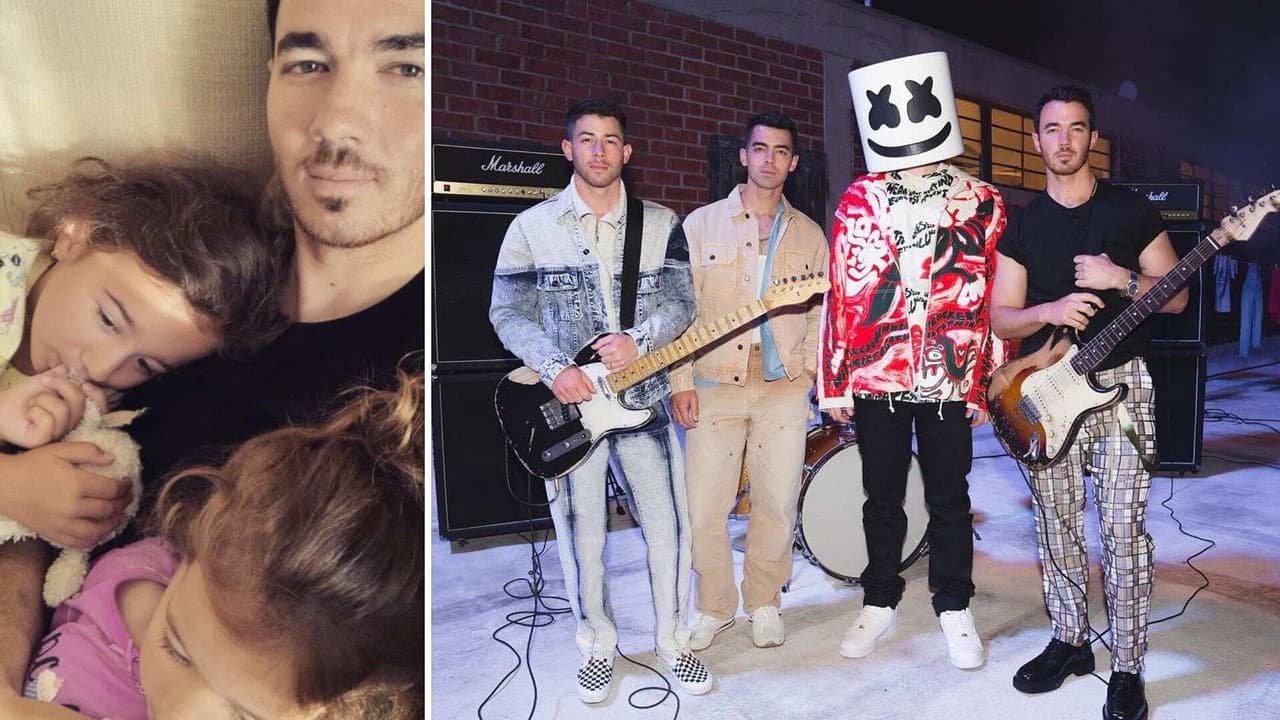 Kevin, de los Jonas Brothers, presume a sus hijas bailando ‘Leave Before You Love Me’