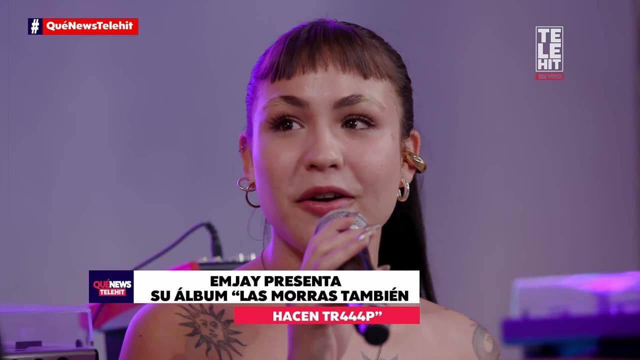 Emjay presenta su nuevo álbum 'Las morras también hacen Tr444p'