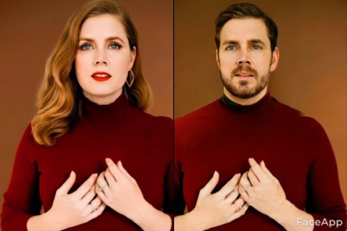 Amy Adams.
<br>
<br>Conforme pasa el tiempo, son cada vez más los famosos que han sido sometidos a esta divertida transformación.