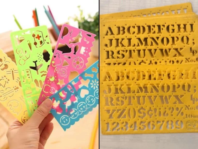 Las reglas y plantillas Gioser eran el camino para sentirte un artista.