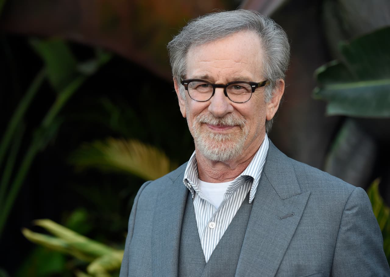 Steven Spielberg arrives at the Los Angeles premiere of "Jurassic World: Fallen Kingdom" at the Walt Disney Concert Hall on Tuesday, June 12, 2018. (Photo by Chris Pizzello/Invision/AP)