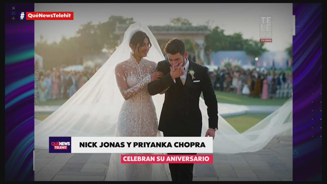 Nick Jonas celebró su segundo aniversario con su esposa de la manera más romántica