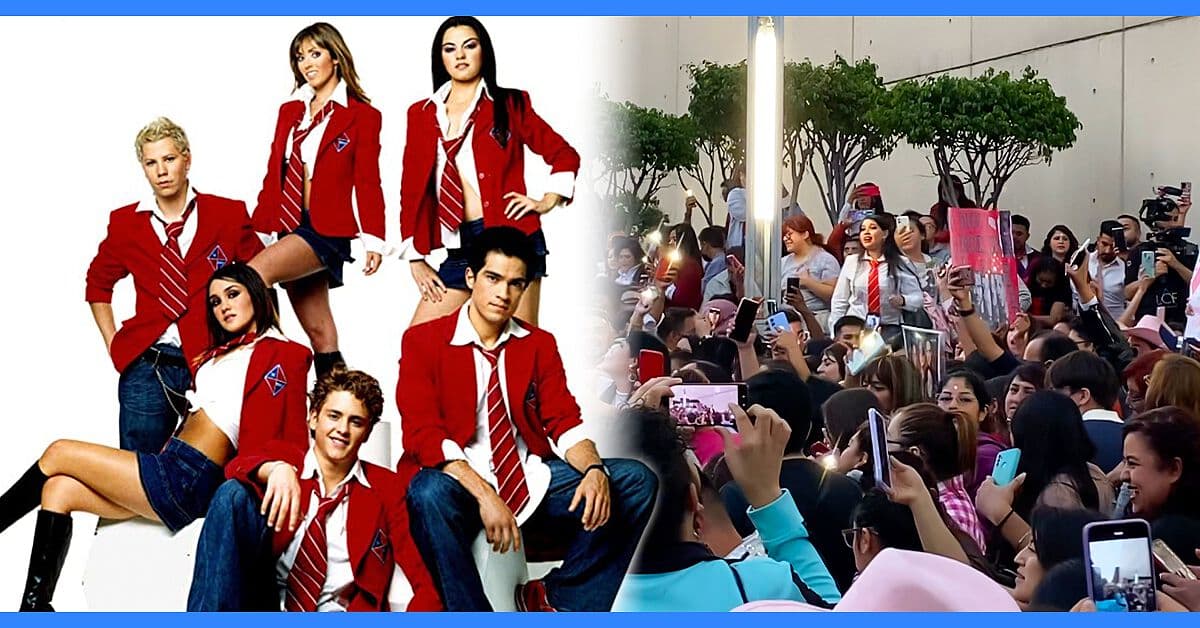 Fans de RBD reciben anuncio del tour haciendo concierto a capela en CDMX