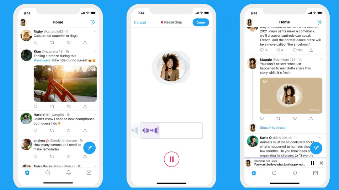 ¿Cómo activar y usar los tuits en nota de voz que lanzó Twitter?