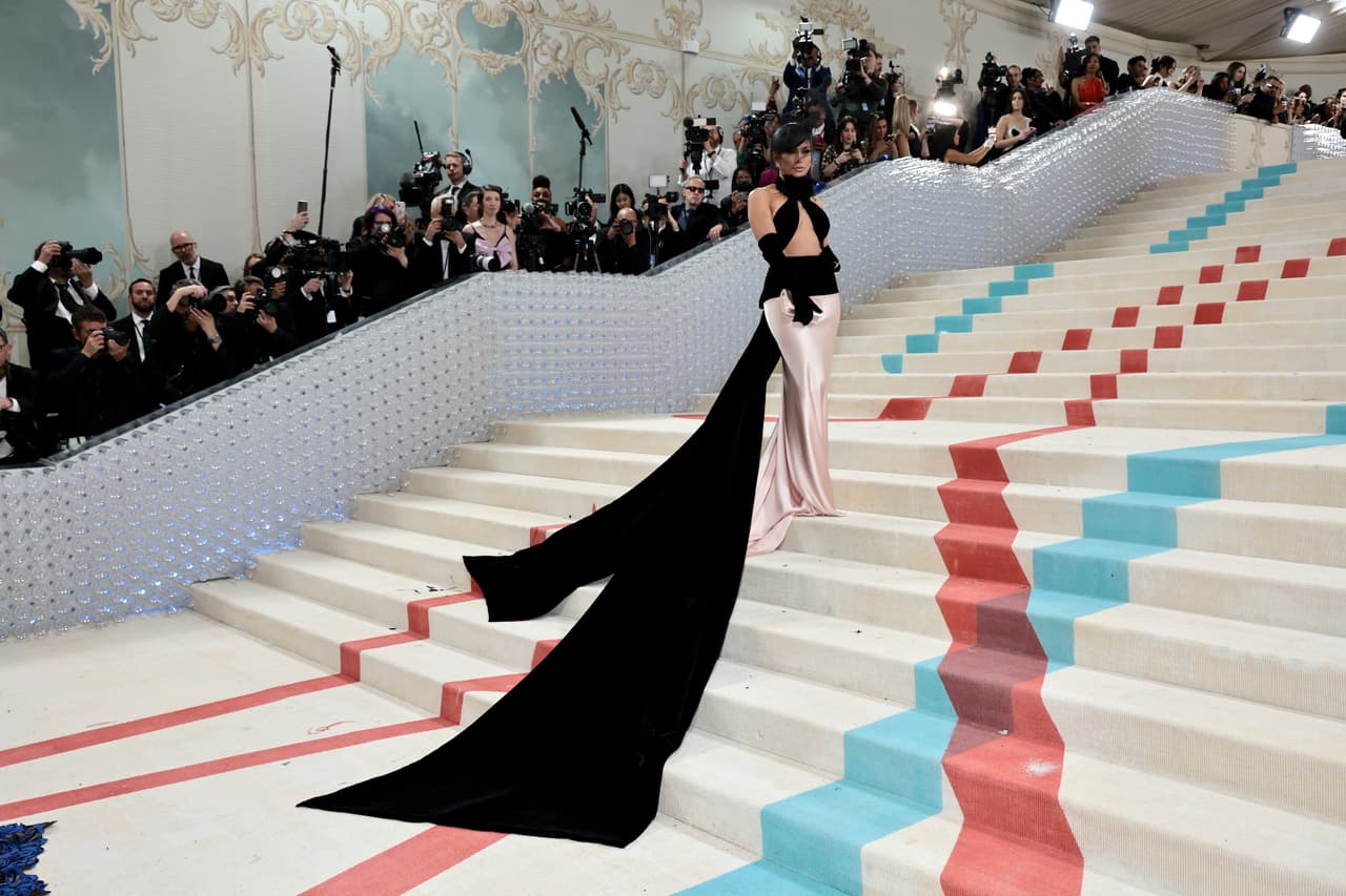 NEW YORK, NEW YORK - MAY 01: Jennifer Lopez attends The 2023 Met Gala Celebrating "Karl Lagerfeld: A Line Of Beauty" at The Metropolitan Museum of Art on May 01, 2023 in New York City. (Photo by Jamie McCarthy/Getty Images)