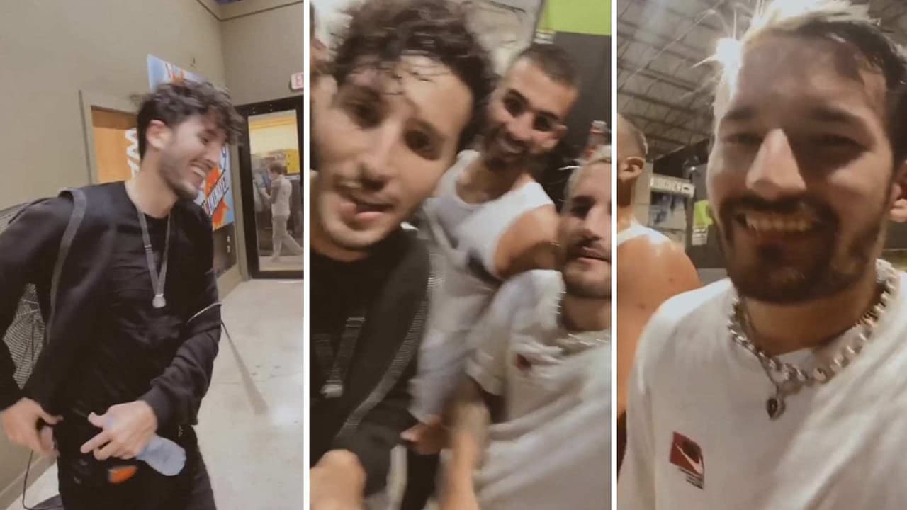 Mira lo que le hizo Ricky a Sebastián Yatra mientras jugaban gotcha