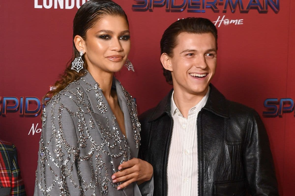 Zendaya y Tom Holland juntos en el estreno de Spider-Man: No Way Home en Londres