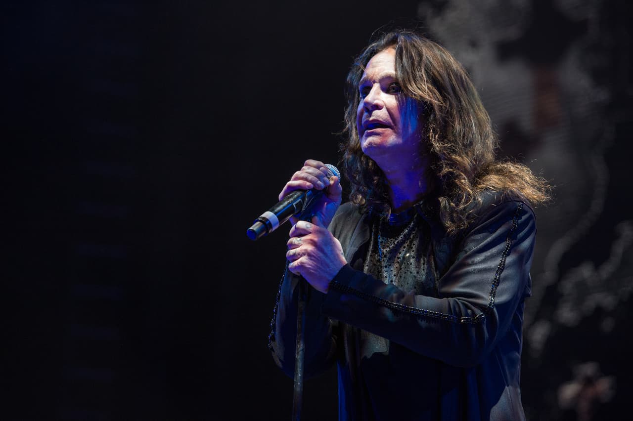Ozzy Osbourne en concierto de Black Sabbath, 2016