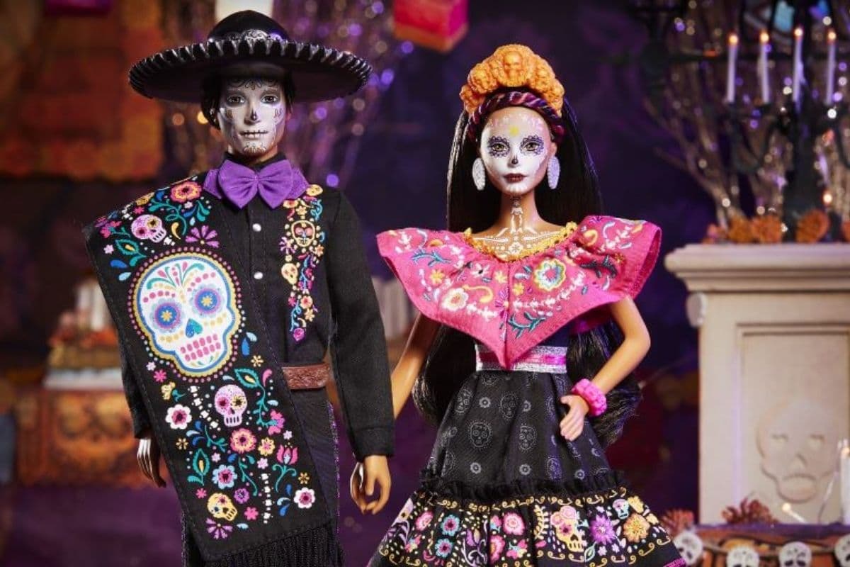 Ken y Barbie, edición Día de Muertos 2021