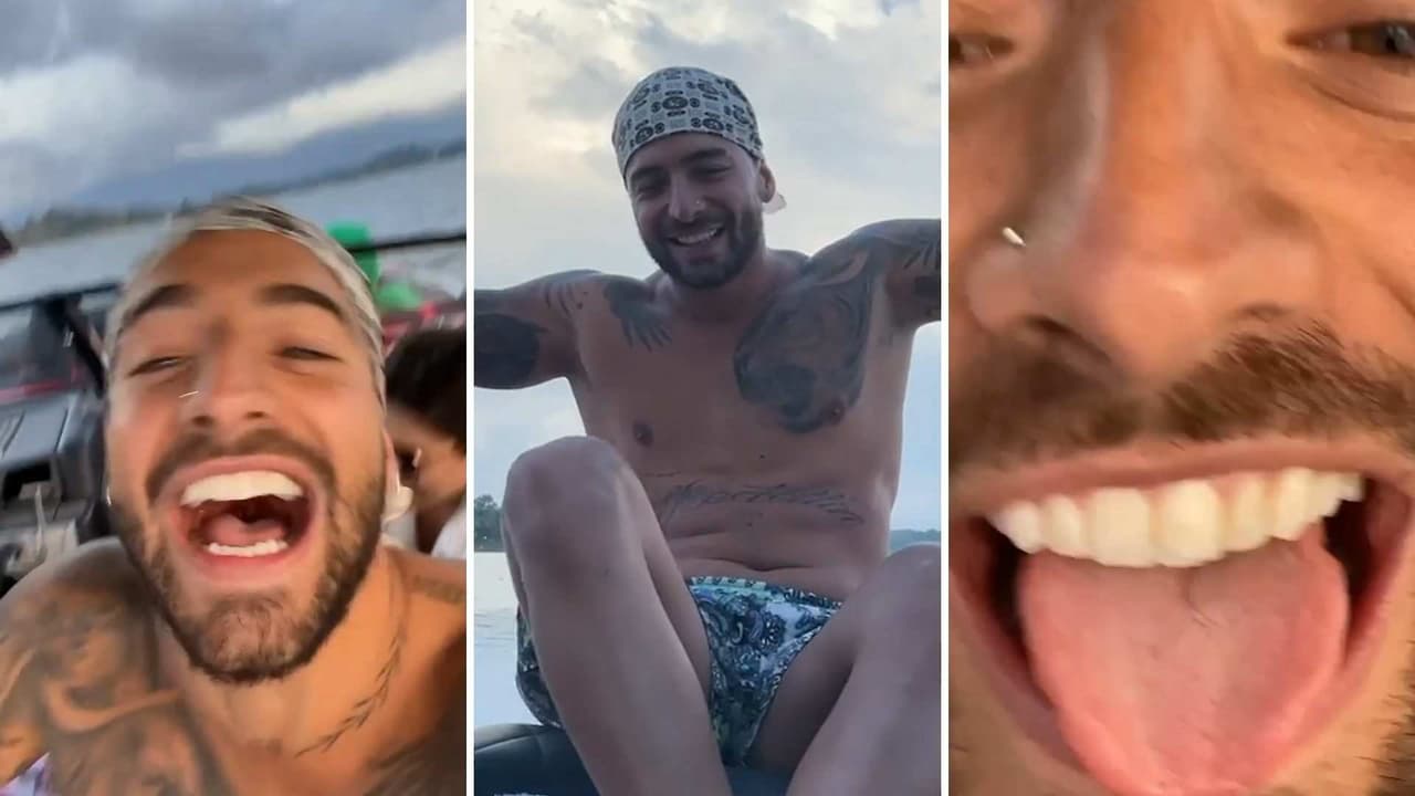Así fue la gran emoción de Maluma al escuchar la nueva versión de ‘Hawái’ con The Weeknd