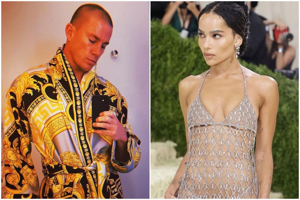 Channing Tatum comparte su primera foto con Zoë Kravitz en redes sociales