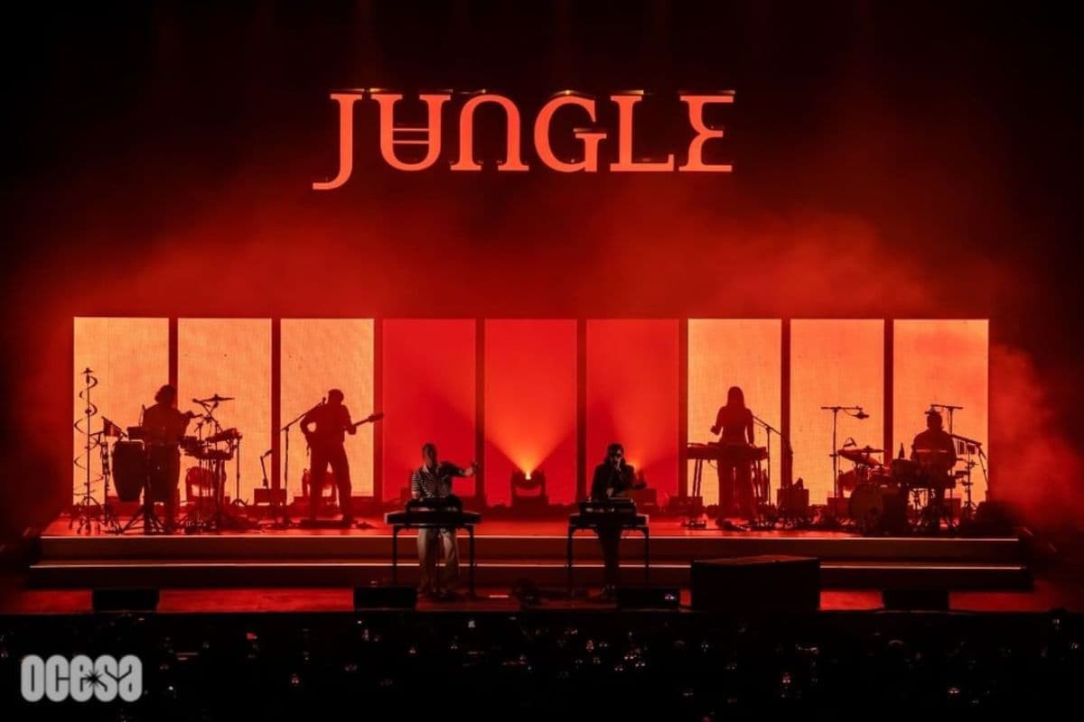 Jungle tocó en el Palacio de los Deportes ante 20 mil fans