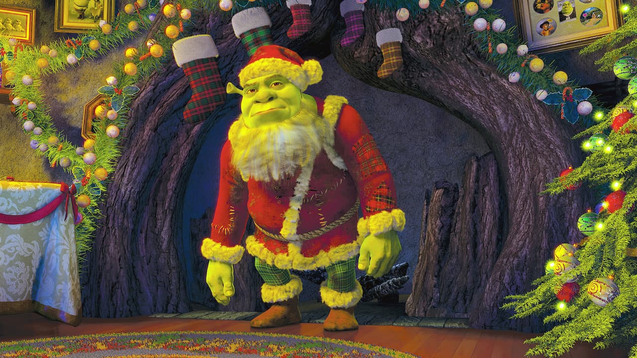 <b>'Shrek: Ogrorosa la Navidad': </b>Esta mini película de 28 minutos salió para la Navidad de 2008 y trae de regreso a todos los personajes favoritos de estas cintas, además de los trillizos de Shrek y Fiona. Todo el grupo se junta para celebrar, bailar y pasar un buen rato.
