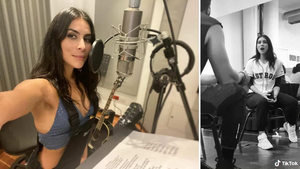 María León está lista para ‘Hoy No Me Puedo Levantar’ y enamora al cantar éxito de Mecano