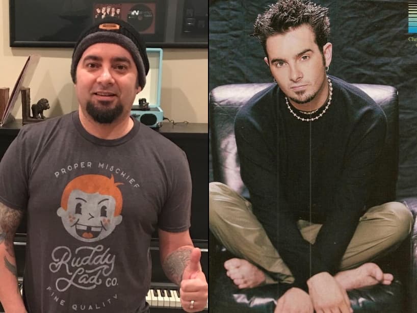 Antes y después de Chris Kirkpatrick, integrante de NSYNC.