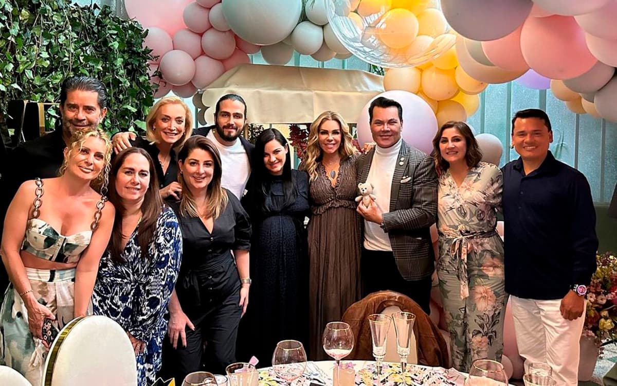 ¡Lista para el bebé! Maite Perroni de RBD celebra con su 'baby shower'