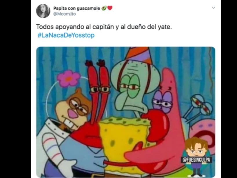 Muchos usuarios se pusieron de lado del capitán del barco.