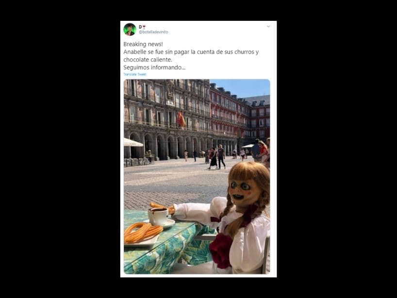 El rumor sobre que Annabelle había escapado puso los nervios de punta a todos. Sin embargo, lo bueno es que los memes se convirtieron en una manera de lidiar con el miedo