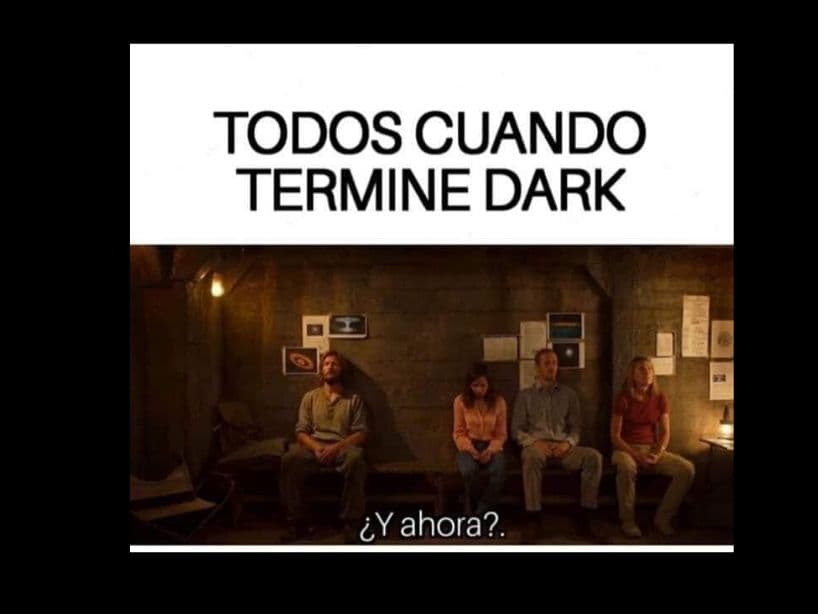 ¿Ya terminaste de ver la serie? ¿Ya encontraste cómo seguir con tu vida después de verla?