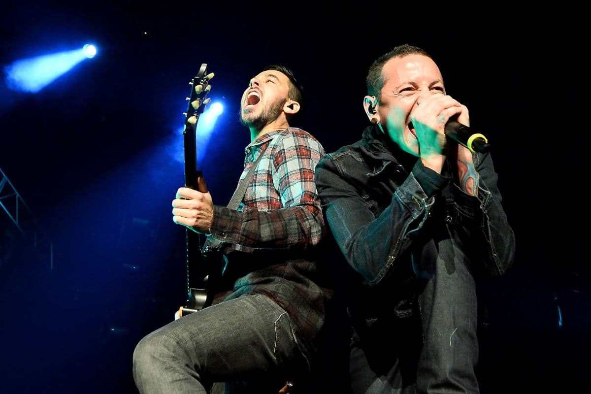 Mike Shinoda y Chester Bennington