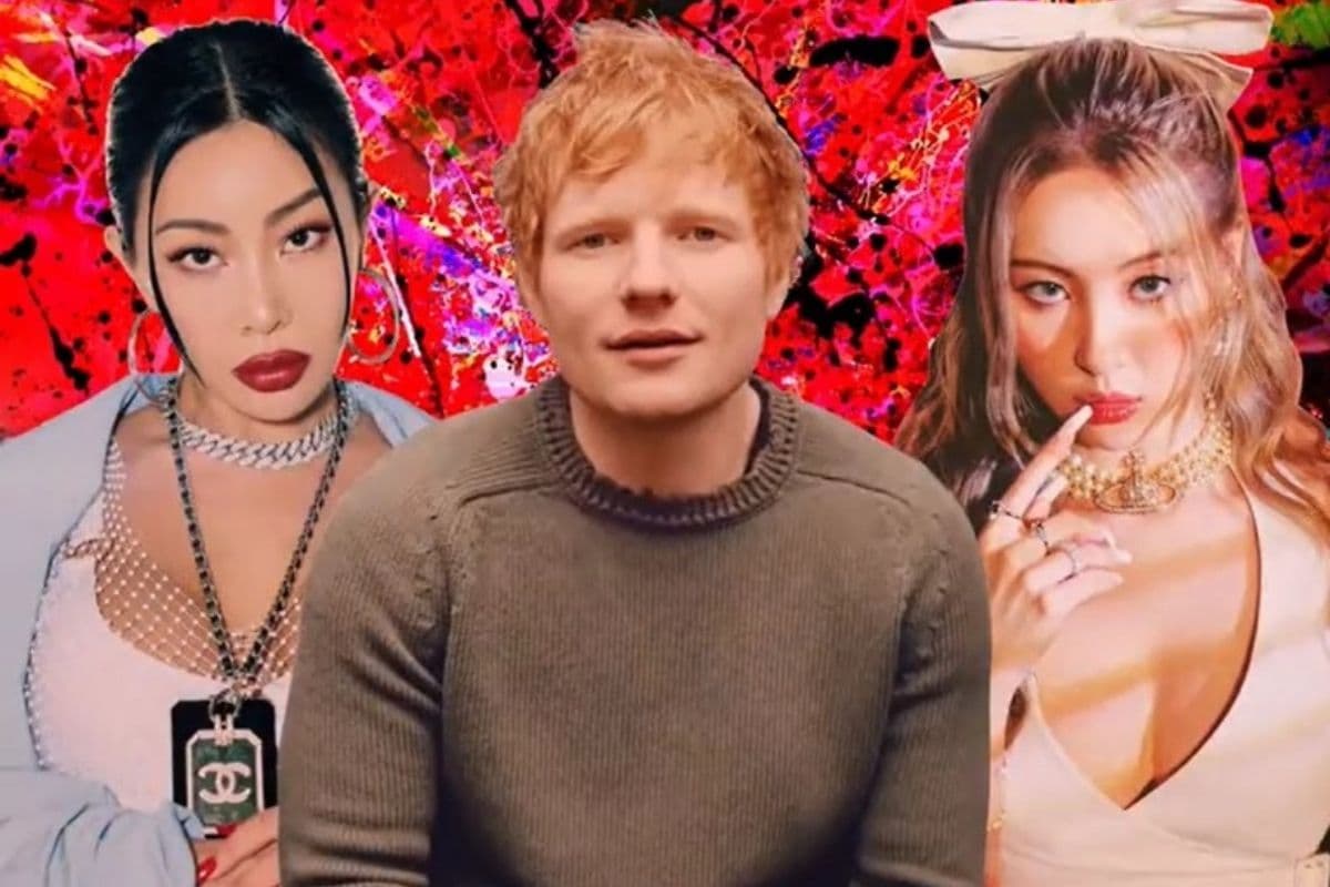 Ed Sheeran le entró al K-pop con Sunmi y Jessi en una colaboración musical