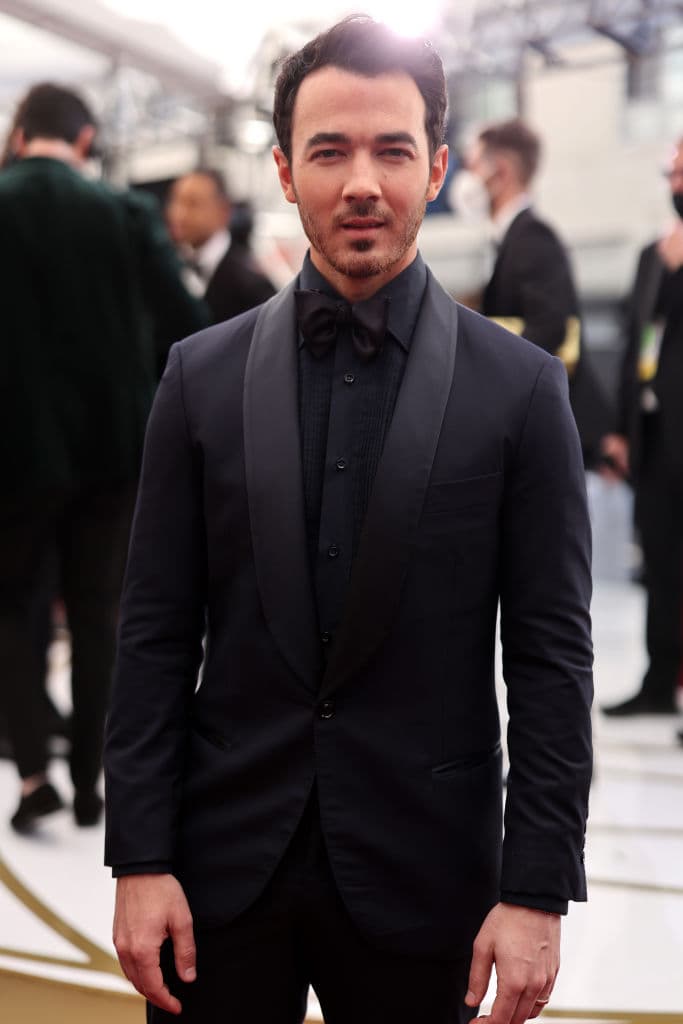 HOLLYWOOD, CALIFORNIA - MARCH 27: Kevin Jonas attends the 94th Annual Academy Awards at Hollywood and Highland on March 27, 2022 in Hollywood, California. (Photo by Emma McIntyre/Getty Images)