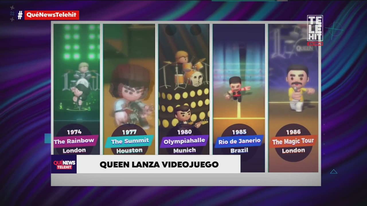 Queen lanza videojuego en el que puedes vestirte como Freddie Mercury