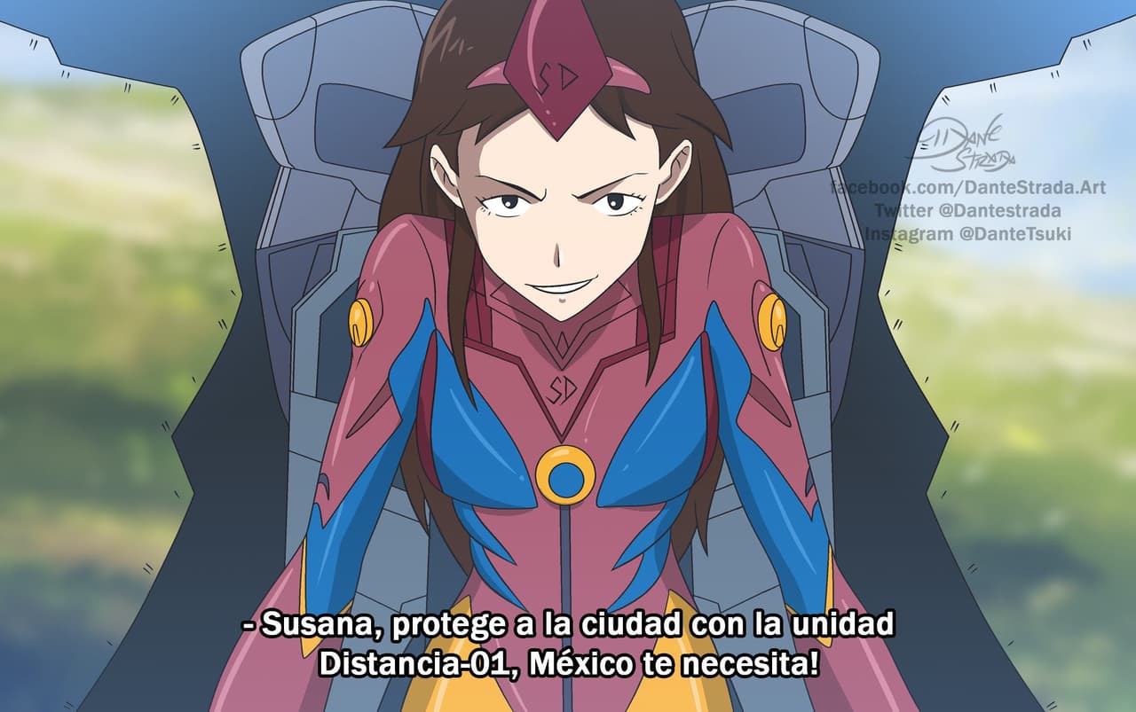 Esa arma secreta, es la famosísima Susana Distancia. En entrevista exclusiva para Telehit, Dante nos cuenta que la idea surgió al ver todas las acciones que está tomando el gobierno últimamente. 
<br>
<br>El ilustrador, que vive en Monterrey, aprovechó su creatividad para reimaginar esta narrativa, "se me hizo buena idea retomar los discursos dentro de un universo de fantasía".