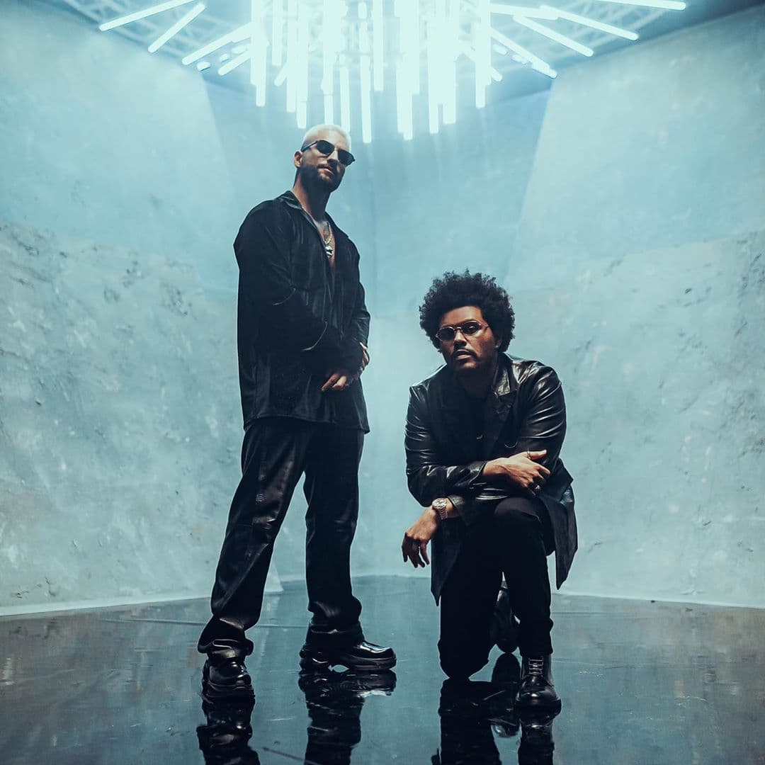 Maluma y The Weeknd anuncian colaboración y los fans creen saber qué tema será