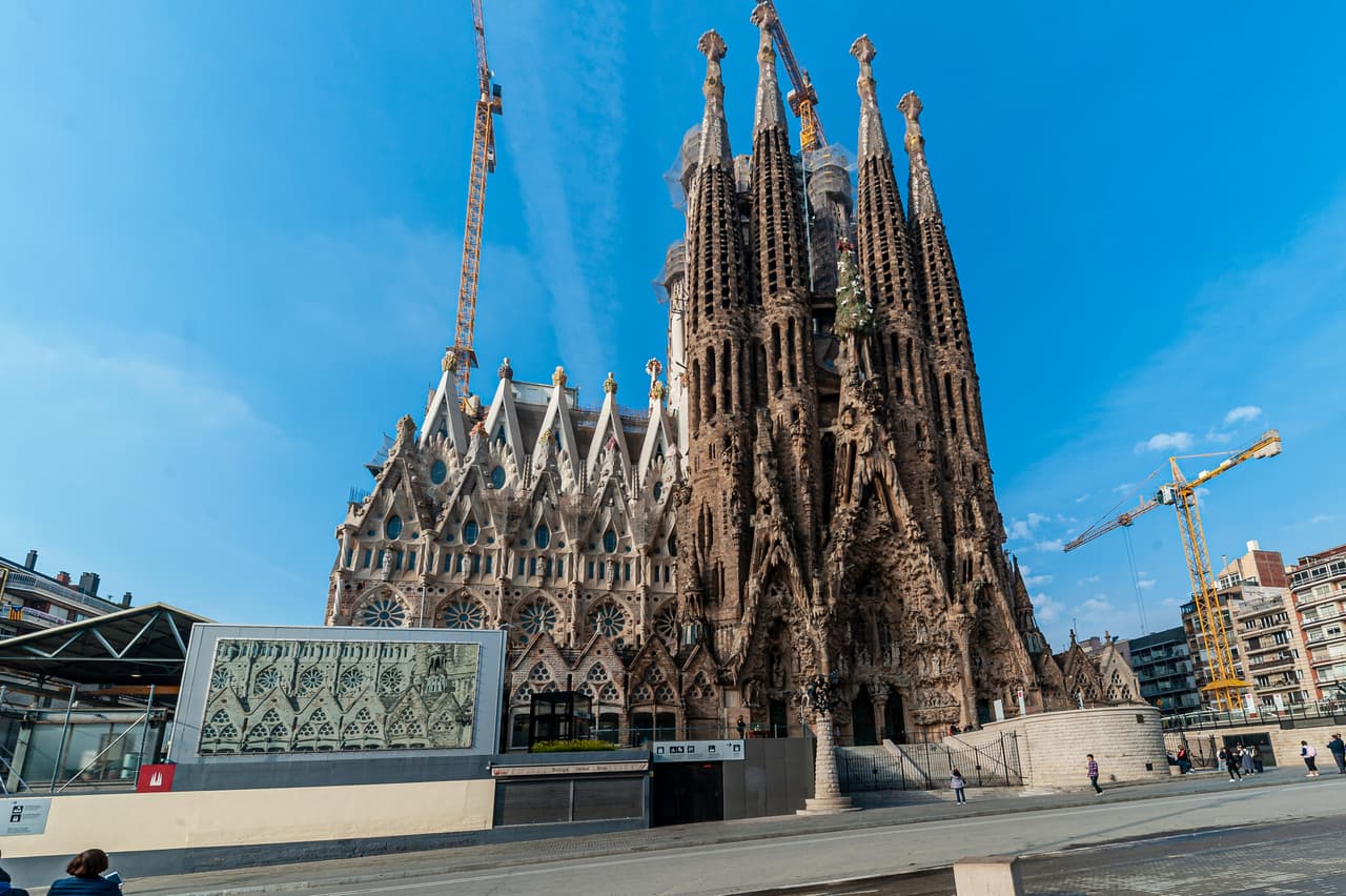 Barcelona, España. 
<br>
<br>Tras las medidas de seguridad tomadas en algunos países europeos, este famoso punto turístico ahora está vacío.