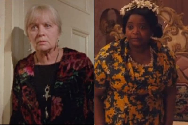 La adorable y tenaz abuelita fue protagonizada, en 1990, por Mai Zetterling. En la nueva versión es interpretada por Octavia Spencer y al menos en el adelanto luce tan entrañable como la original.