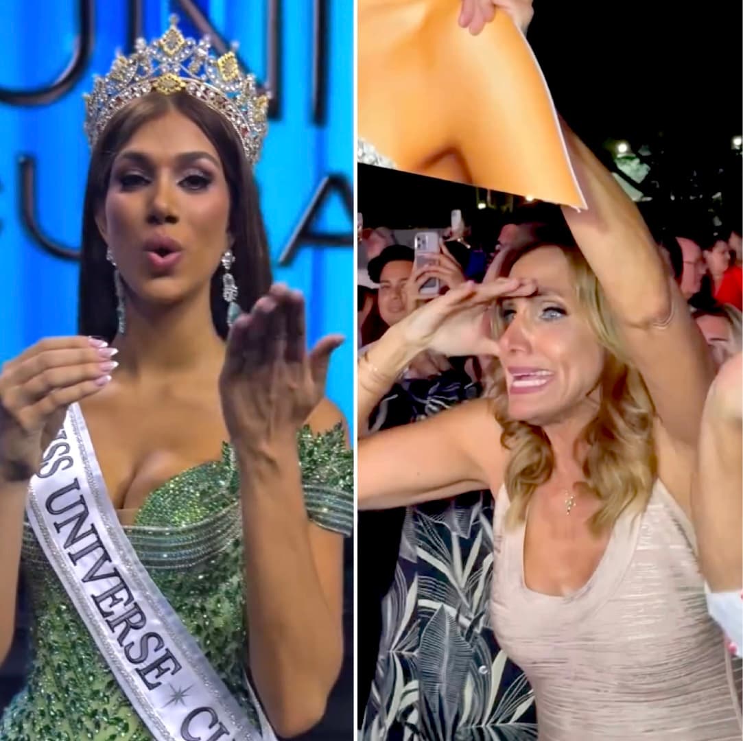 Lili reacciona tras coronación de su hija en Miss Universe Cuba