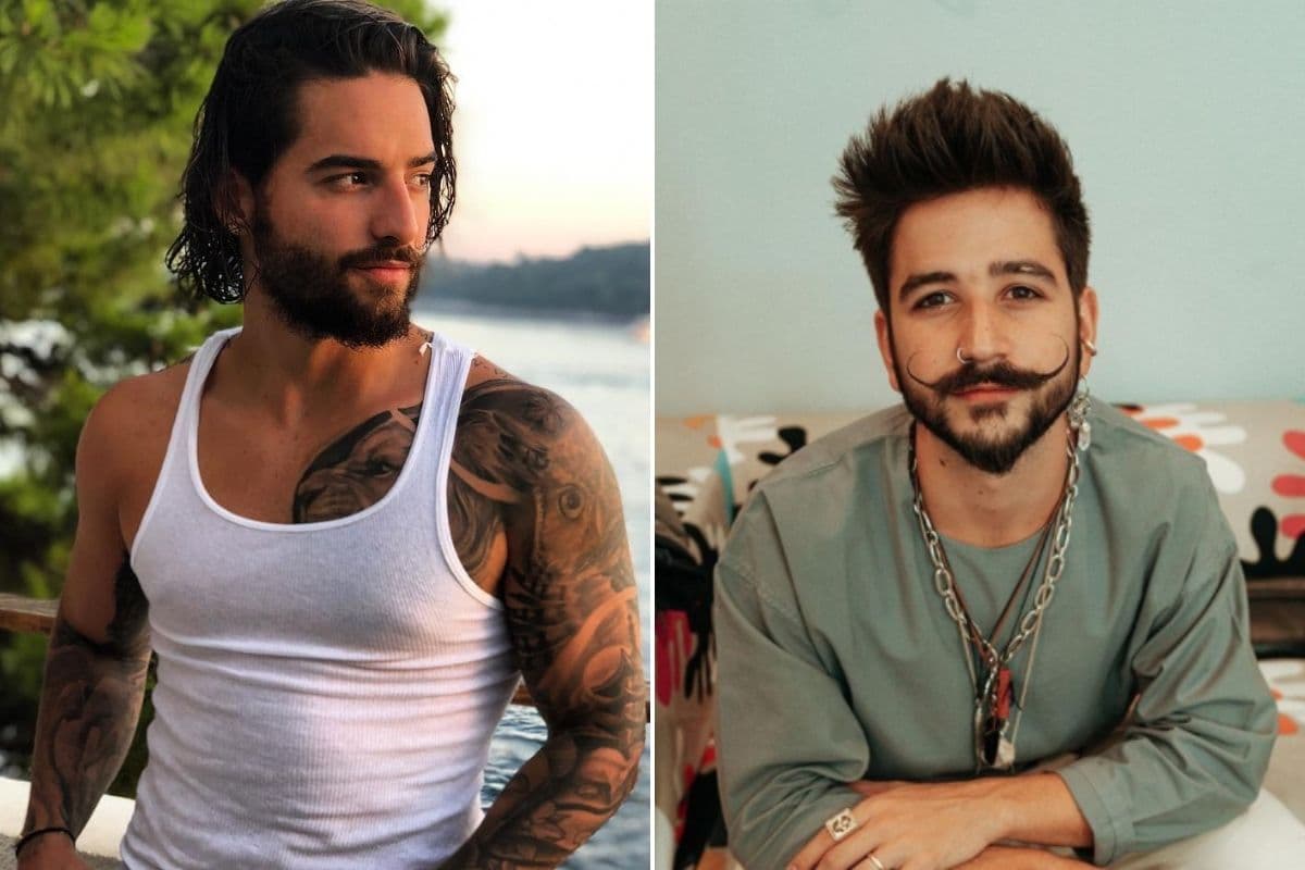 Maluma compartió una foto con Camilo de cuando eran muy jóvenes