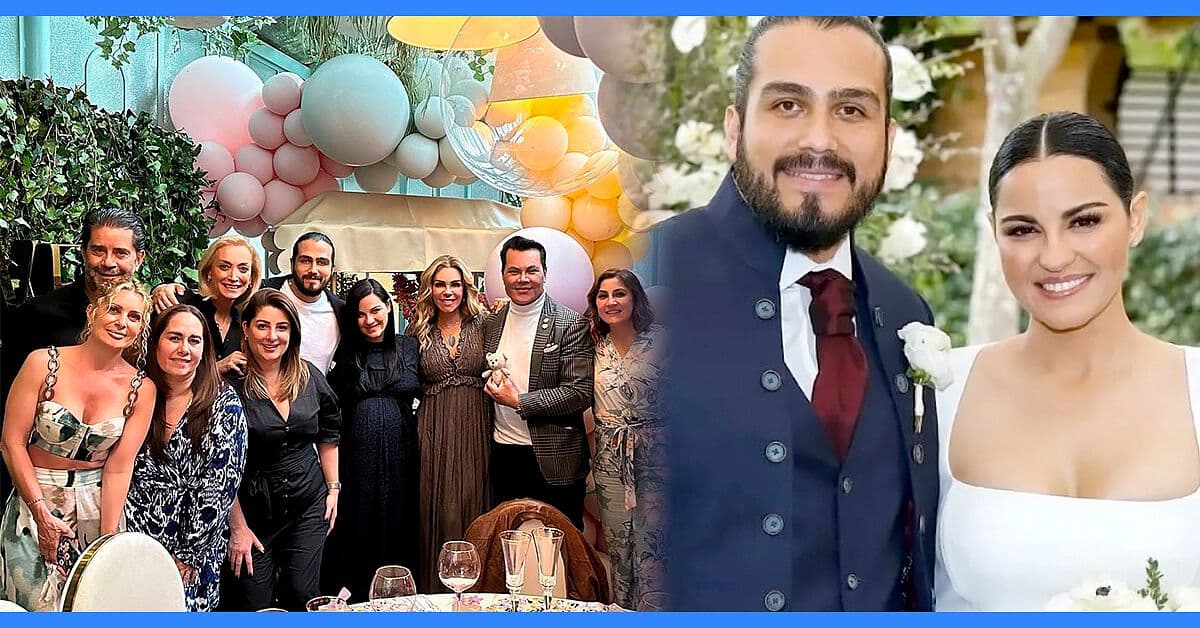 Maite Perroni y Andrés Tovar celebraron un íntimo baby shower con amigos