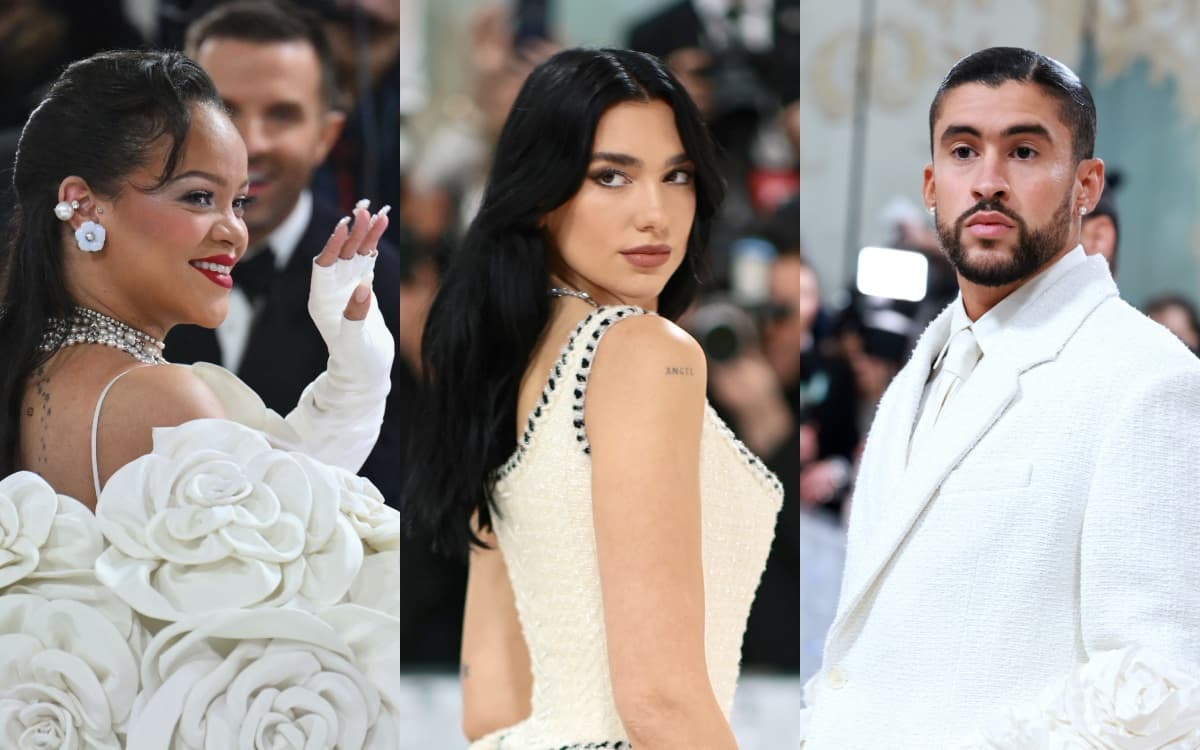 Rihanna, Dua Lipa y Bad Bunny fueron algunos de los que se lucieron en la alfombra del MET Gala 2023