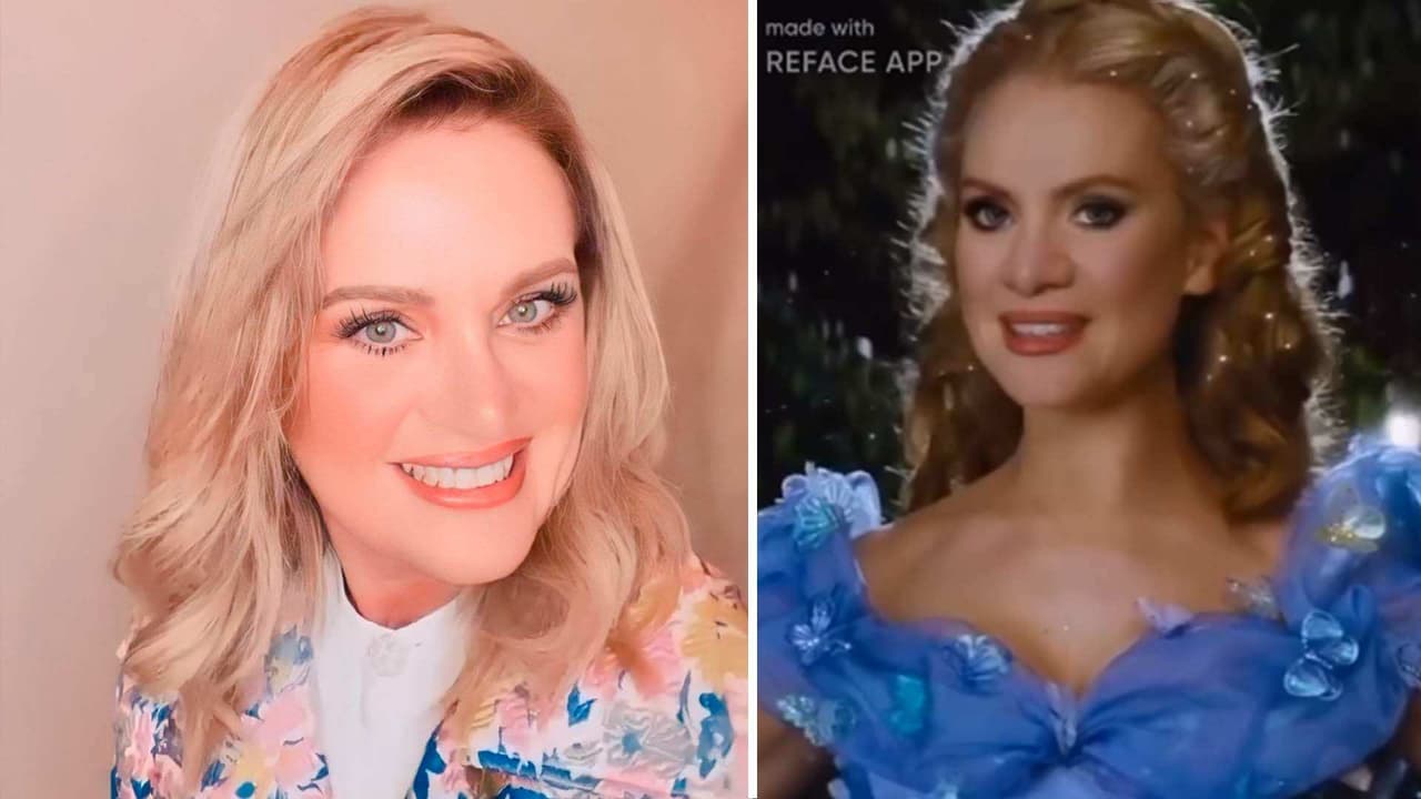 Erika Buenfil se transforma en ‘La Cenicienta’ y presume su encantador vestido azul