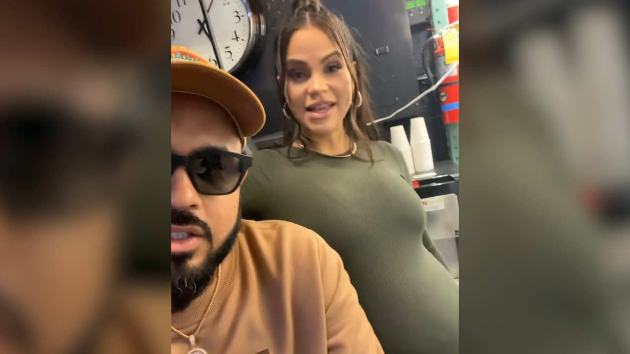 Natti Natasha y Raphy Pina le graban divertido mensaje a su bebita para cuando crezca