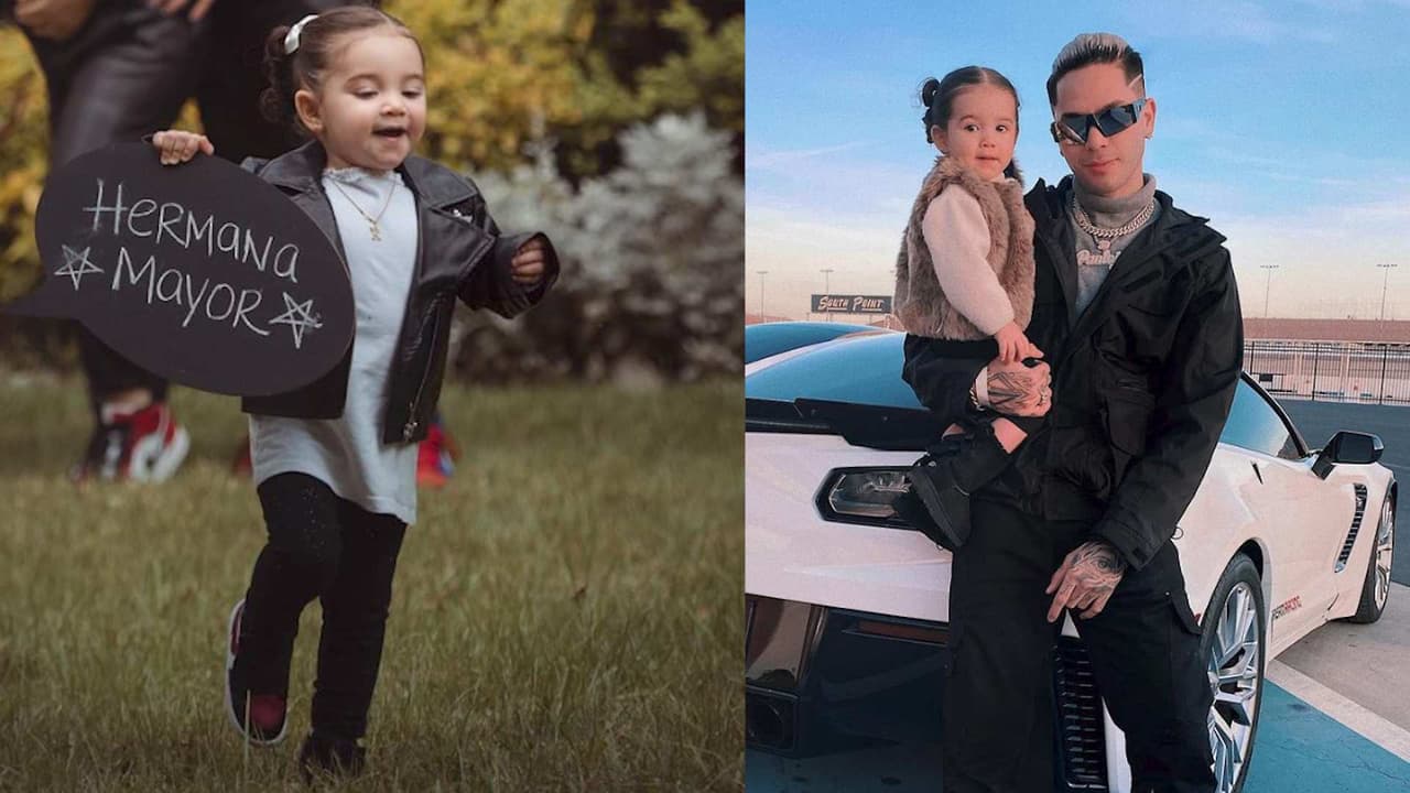 Kima, hija de Kimberly Loaiza, aprovecha que están cargando a Juanito para robarle su camita