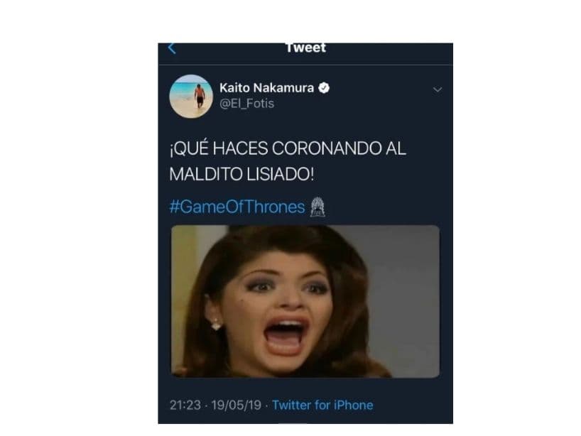 Spoiler alert. En Twitter revivió la famosa escena de Soraya Montenegro de la telenovela María la del Barrio.