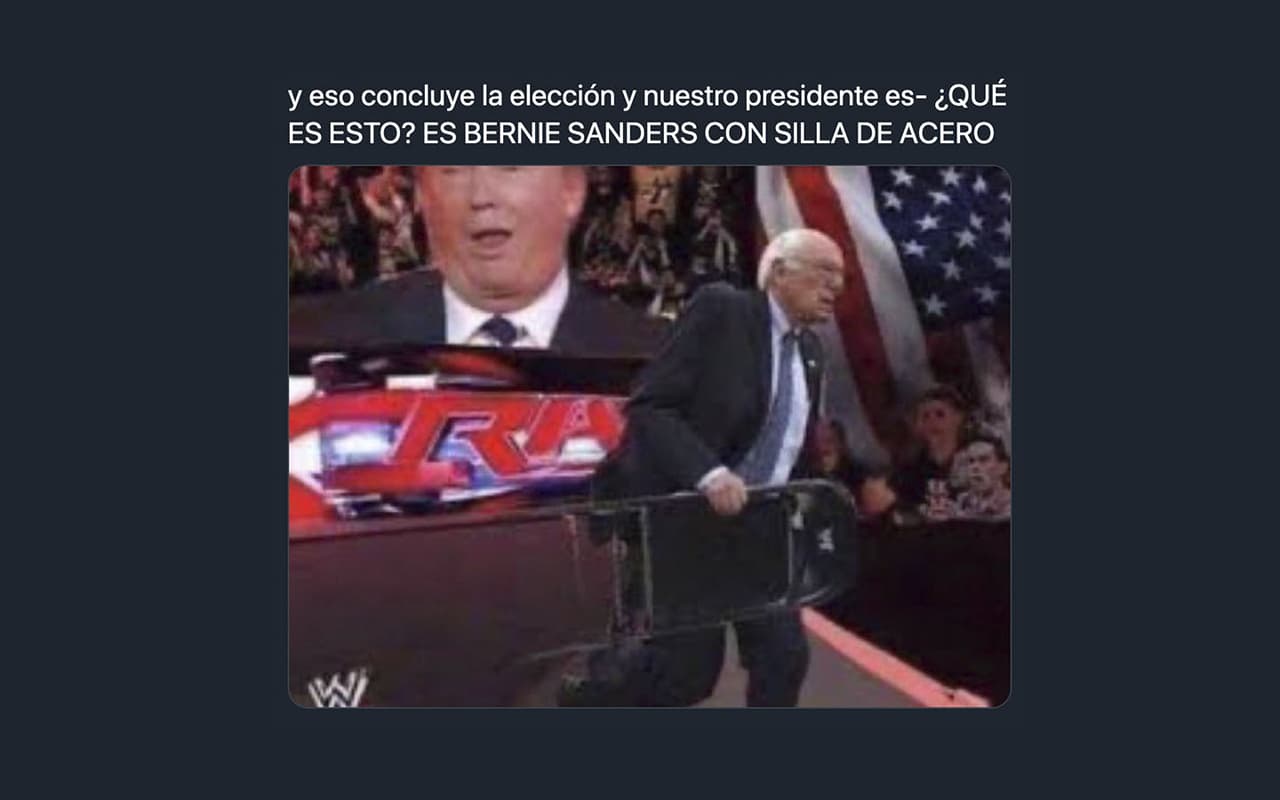 Incluso desde antes de que se volviera oficia, la gente ya hasta se estaba imaginando escenarios loquísimos de cómo sería el mundo cuando anunciaran por fin a un ganador.