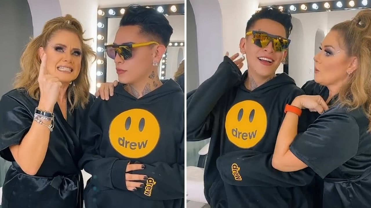 Erika Buenfil ‘le echa bronca’ a Kunno y le asegura que jamás tendrá su corona de TikTok