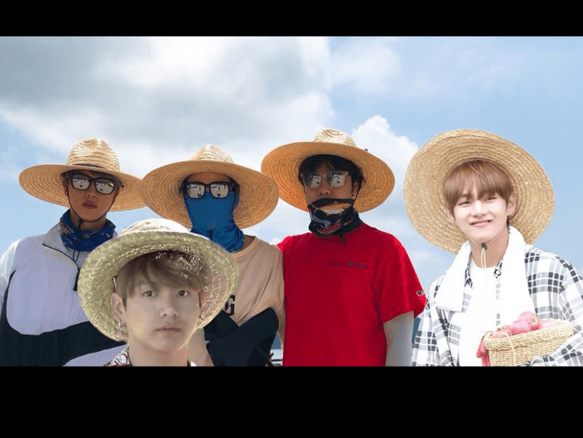 El fandom se encargó de incluir a otros miembros de BTS.